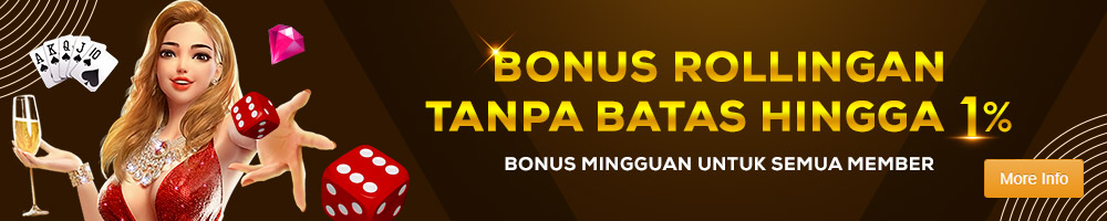 Bonus Rollingan Turnover Mingguan Terbesar